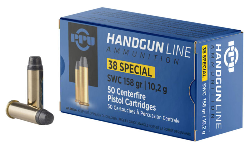 Ppu Handgun Defense 38 Special 158 gr Semi Wadcutter 50 rd