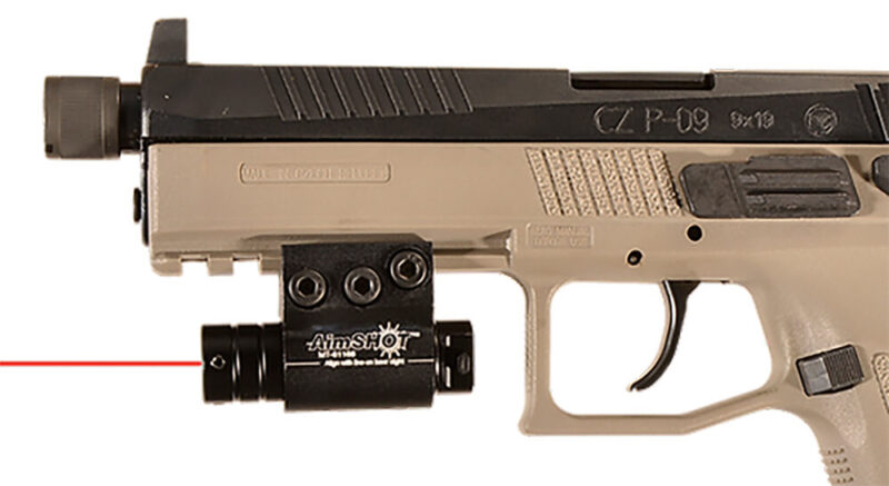 Aimshot Pistol Laser Pistol Kit 5mW Red