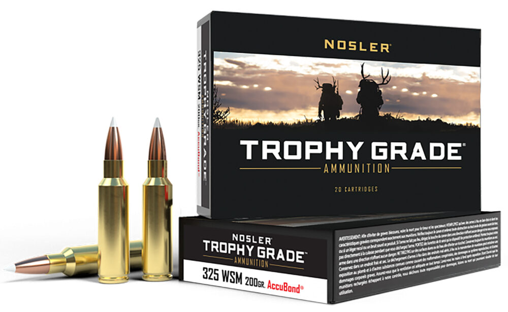 Nosler Trophy Grade Hunting 325 WSM 200 gr Nosler AccuBond 20 rd