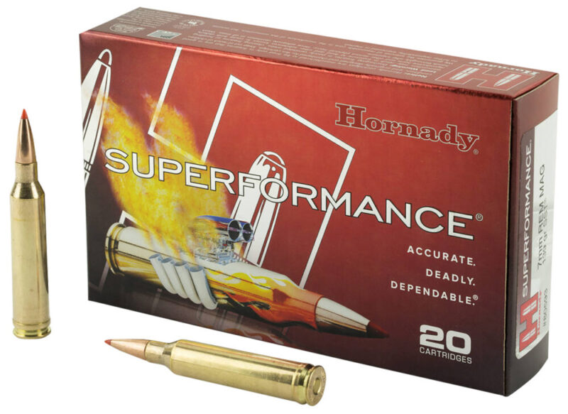Hornady Superformance Hunting Rem 139 gr Super Shock Tip 20 rd 7mm