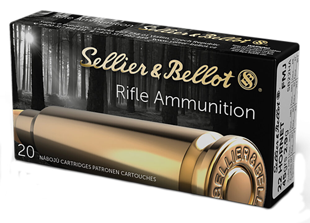 Sellier & Bellot Rifle Full Metal Jacket 22 Hornet 45 gr 20 rd
