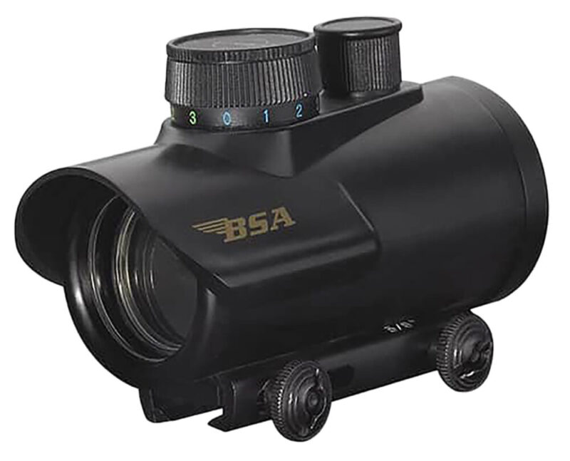 Bsa 30 MM Red, Green, Blue Dot Illuminated RGB Sight 1x Matte Black