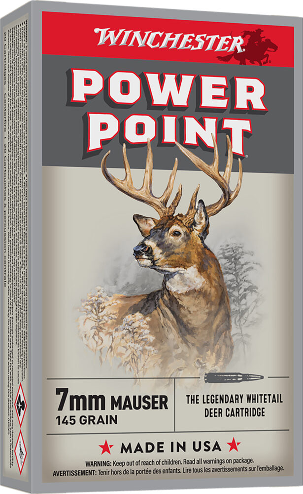 Winchester Super X Centerfire Rifle Mauser 145 gr Power Point 20 rd 7mm
