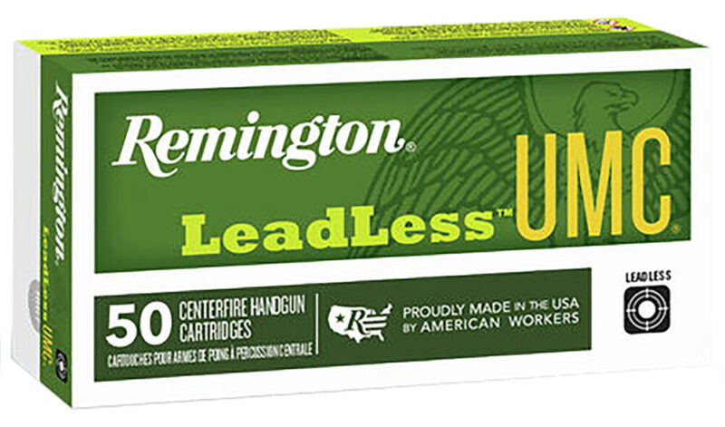 Remington UMC Leadless 40 S&W 180 gr Flat Nose Enclosed Base 50 rd