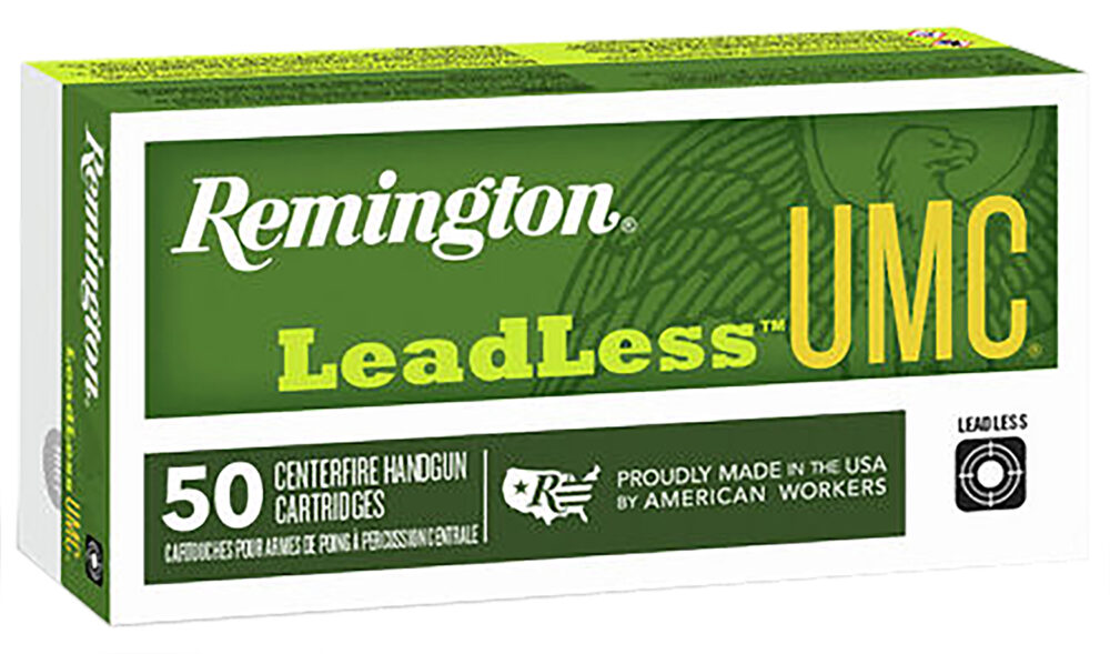 Remington UMC Leadless 40 S&W 180 gr Flat Nose Enclosed Base 50 rd