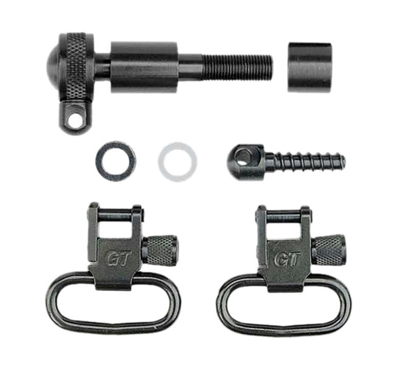 GrovTec Locking Swivel Set Black