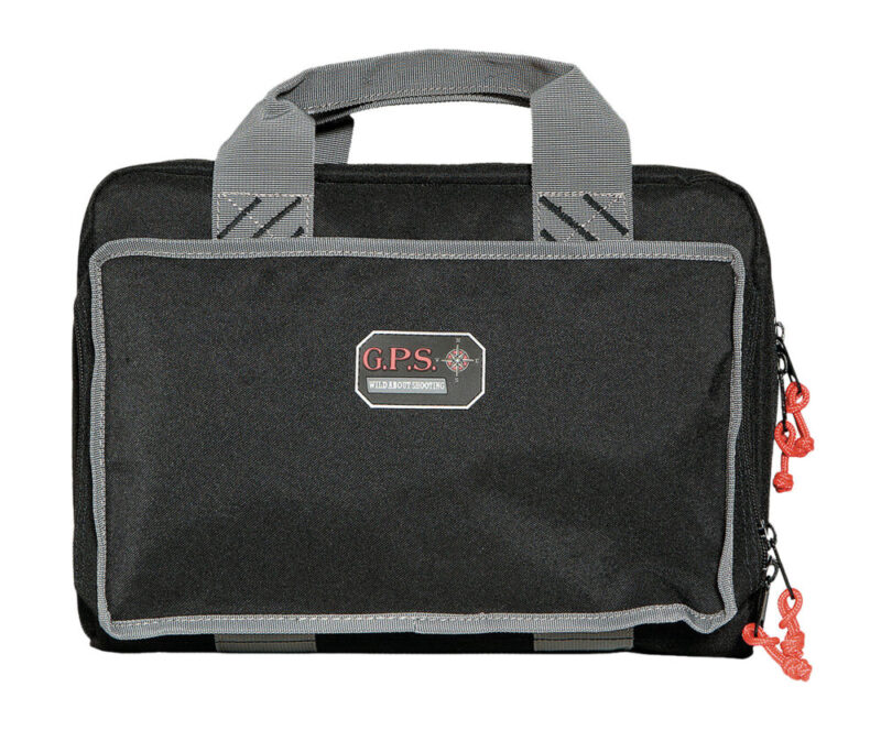 G*Outdoors Quad Pistol Range Bag Black