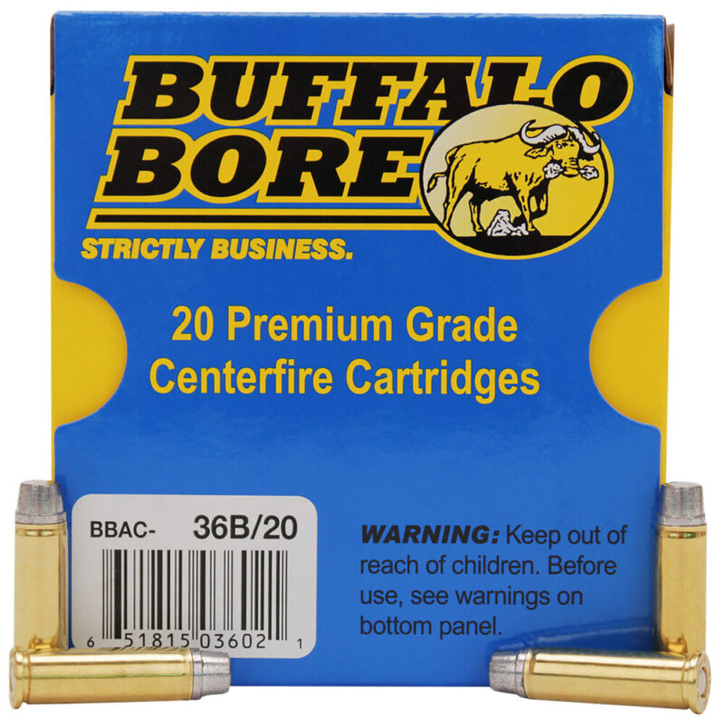 Buffalo Bore Ammunition Heavy Strictly Business 32 H&R Mag 130 gr Hard Cast 20 rd