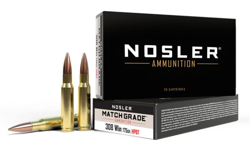 Nosler Match Grade Target 308 Win 175 gr 20 rd