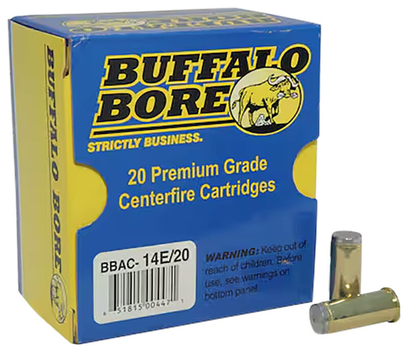 Buffalo Bore Ammunition Anti-Personnel Strictly Business 44 S&W Spl 200 gr Hard Cast Wadcutter 20 rd