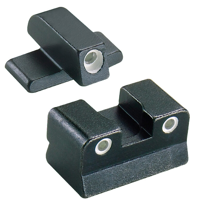 Trijicon Bright & Tough Night Sights Night Sight Set Green/Tritium White Outline