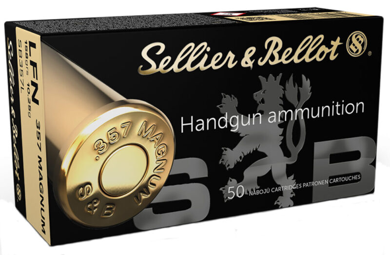 Sellier & Bellot Handgun Target 357 Mag 158 gr Lead Flat Nose 50 rd
