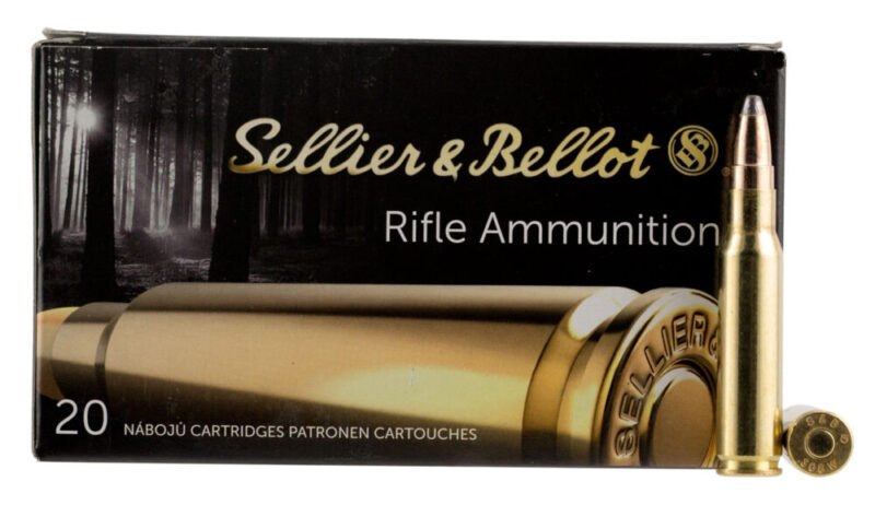 Sellier & Bellot Rifle SPCE 308 Win 180 gr Soft Point Cut Through Edge 20 rd