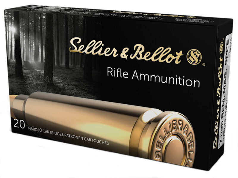 Sellier & Bellot Rifle Soft Point Cut-Through Edge Rem 173 gr Soft Point Cut Through Edge 20 rd 7mm
