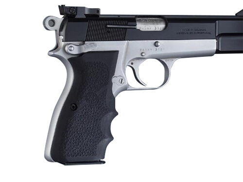 Hogue Rubber Grip Finger Grooves Black