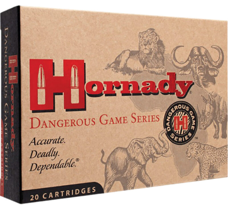 Hornady Dangerous Game Superformance 375 H&H Mag 270 gr 20 rd