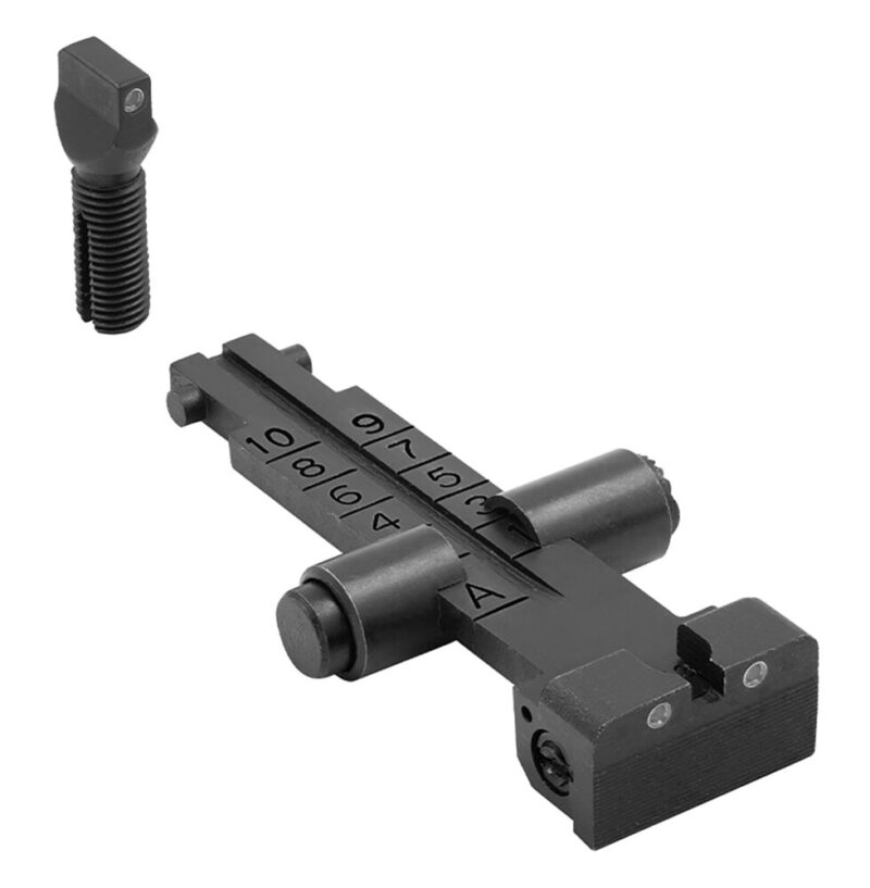 Mepro Usa Llc Tru-Dot Self Illuminated AK/AKM Sight Self-Illuminated Green Tritium