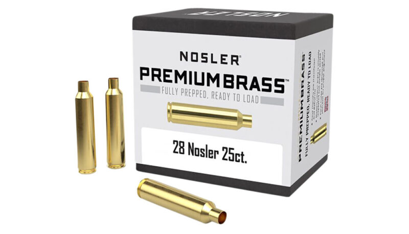 Nosler Premium Brass Unprimed Cases 28 Nosler