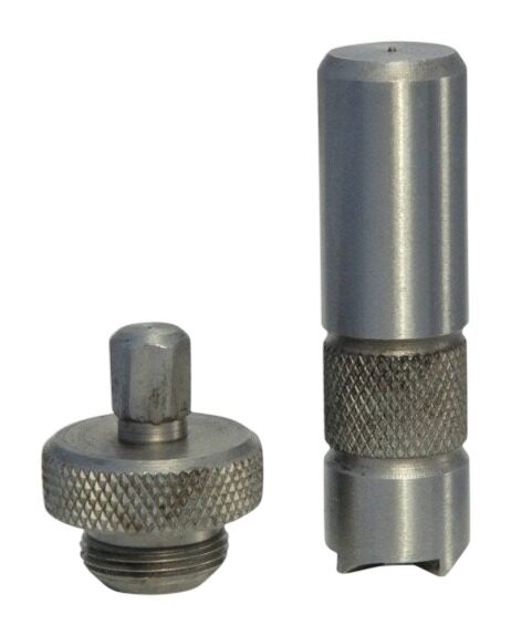Lee Cutter & Lock Stud Large Case Trimmer Multi-Caliber Silver