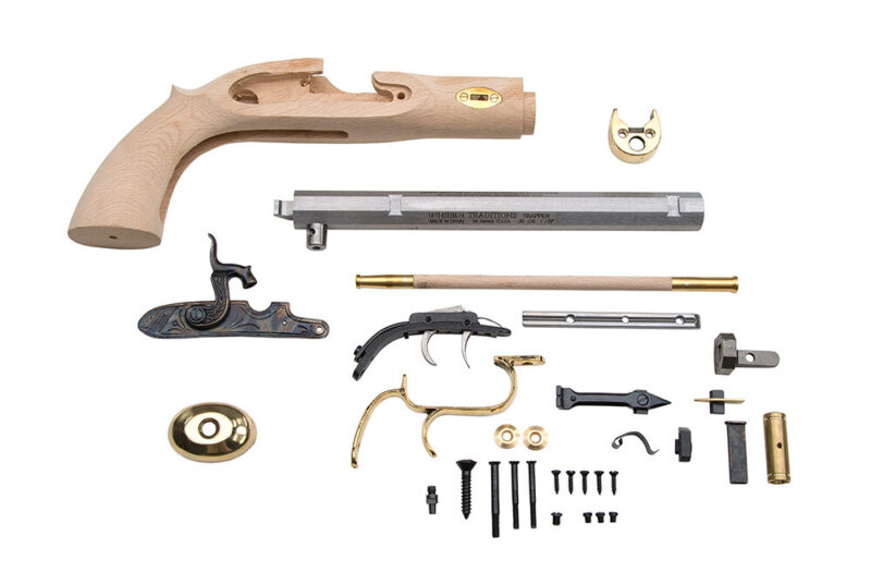 Traditions Trapper Pistol Kit 50 Cal Blued