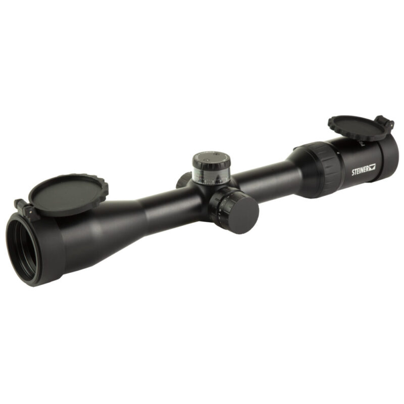 Steiner Predator 8 Rifle Scope 2-16X 42 Objective E3 Reticle Black