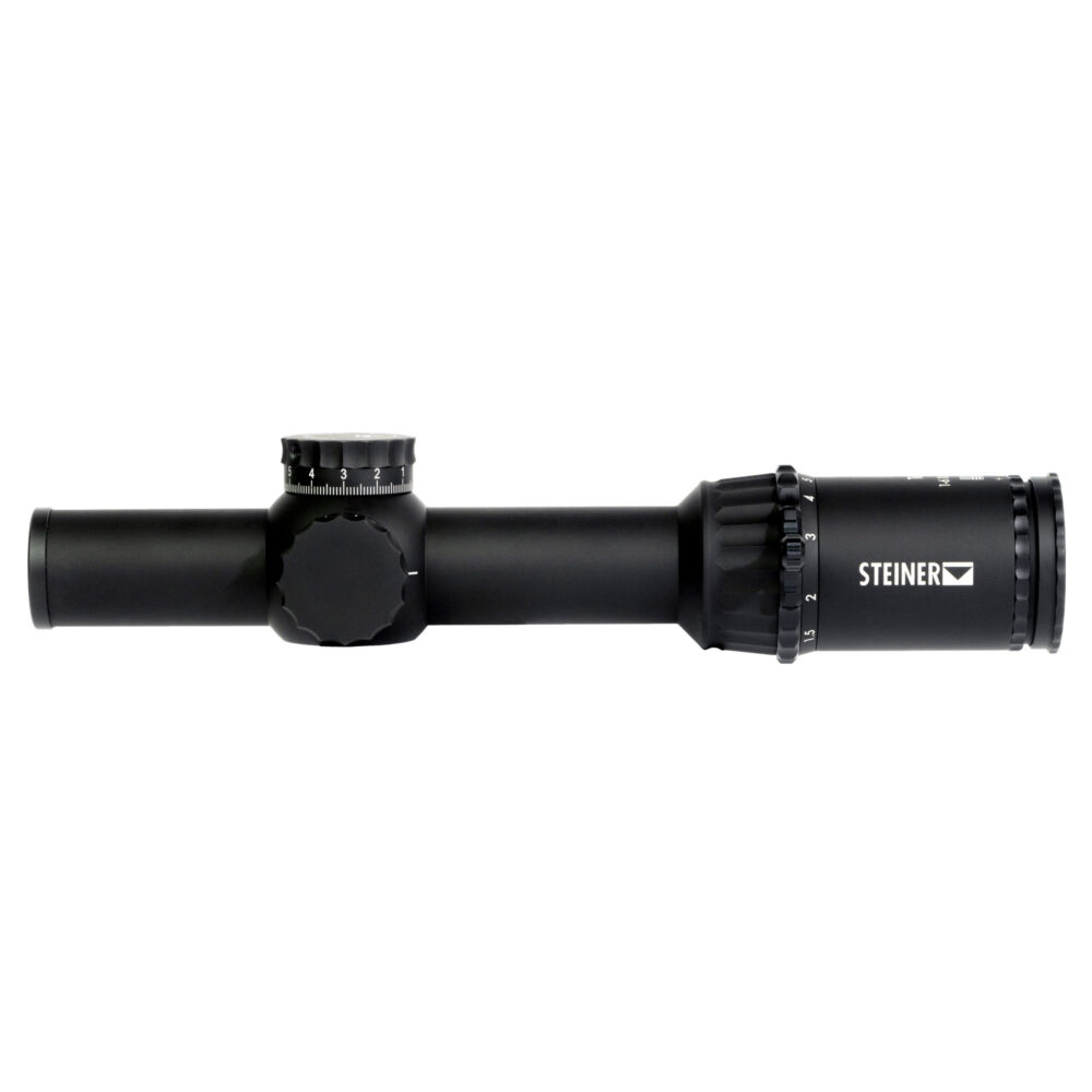 Steiner T6Xi Rifle Scope 1-6X 24mm Objective KC-1 Reticle Black
