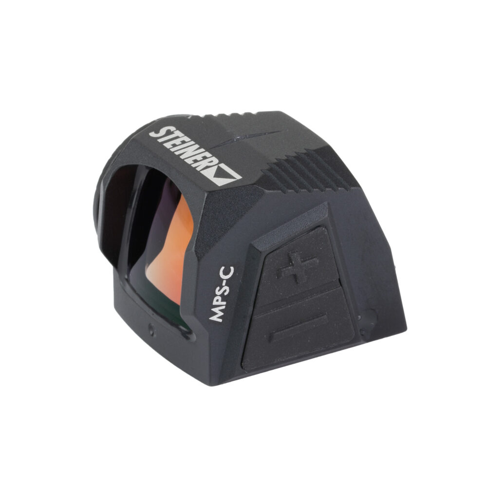 Steiner MPS-C Pistol Sight 1X Magnification 21X19mm Objective 1.6 MOA Red Dot Black