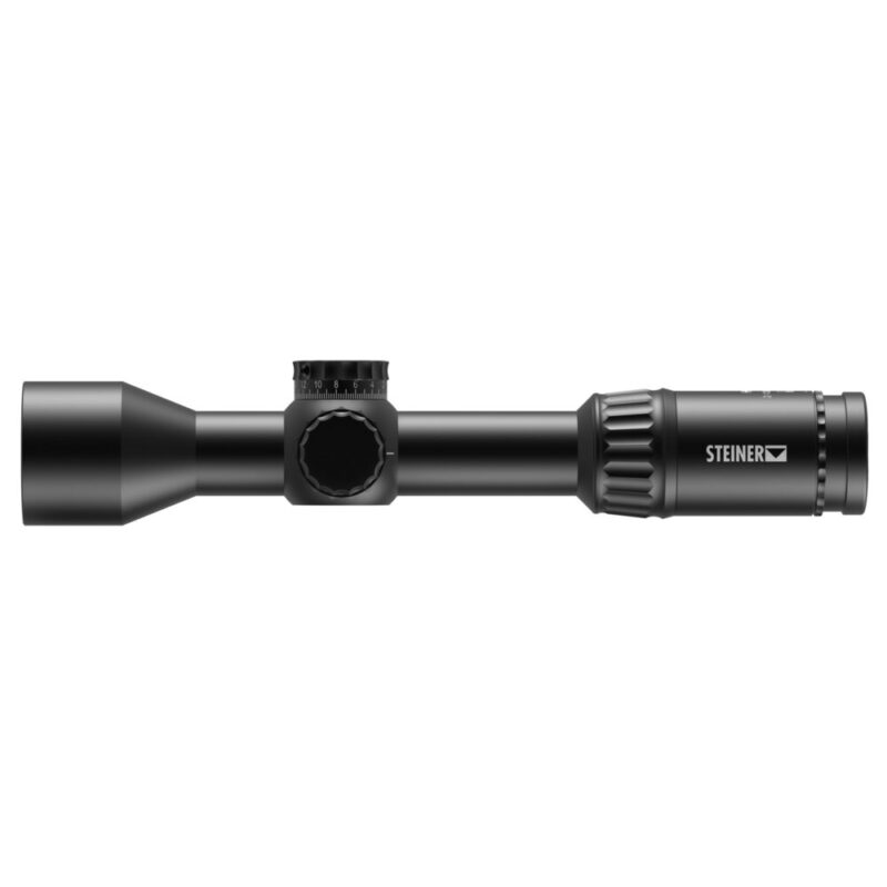 Steiner H6Xi Rifle Scope 2-12X Magnification 42mm Objective 30mm Main Tube Black
