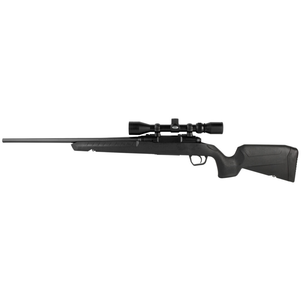 Savage Arms Axis XP Compact Bolt Action Rifle 243 Winchester 20″ Sporter Contour Barrel 1 Magazine Black