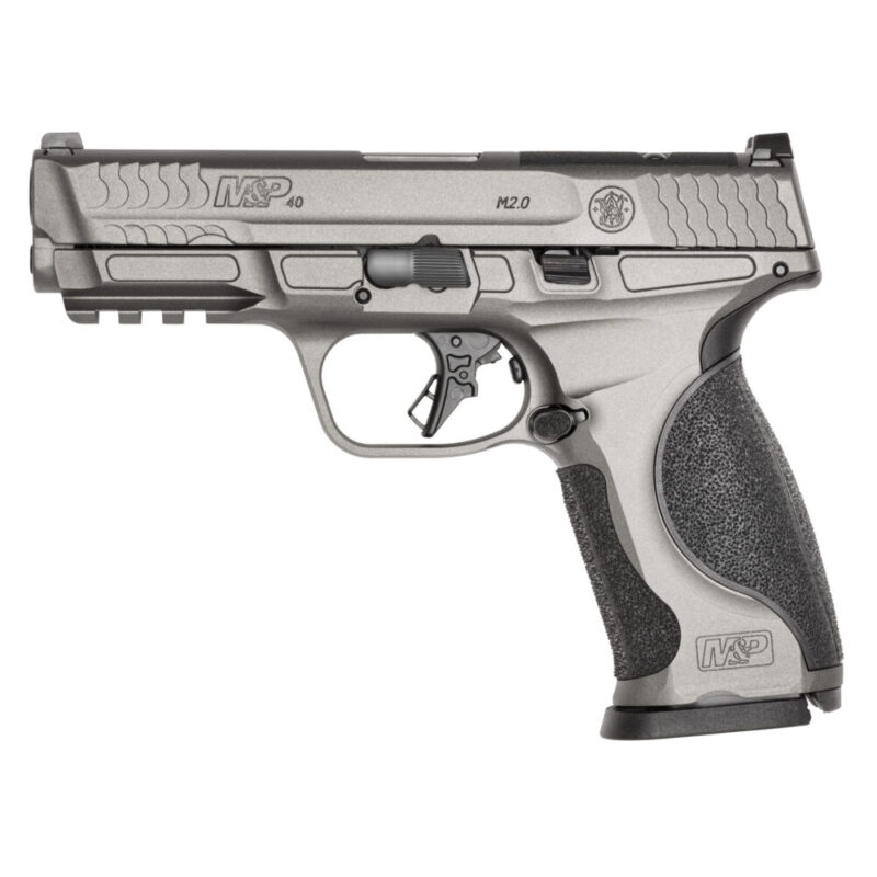 Smith & Wesson M&P M2.0 Metal Semi-automatic 40 S&W 4.22″ Barrel 10 Rounds Tungsten Gray