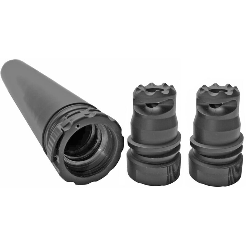 Sylvan Arms SA30ti-KIT 30 Caliber Includes 2 Muzzle Devices Black