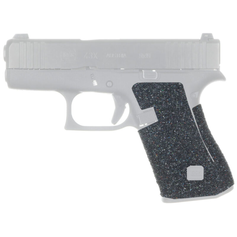 TALON Grips Inc Evolution Rubber Grip Fits GLOCK 43X/48 Black
