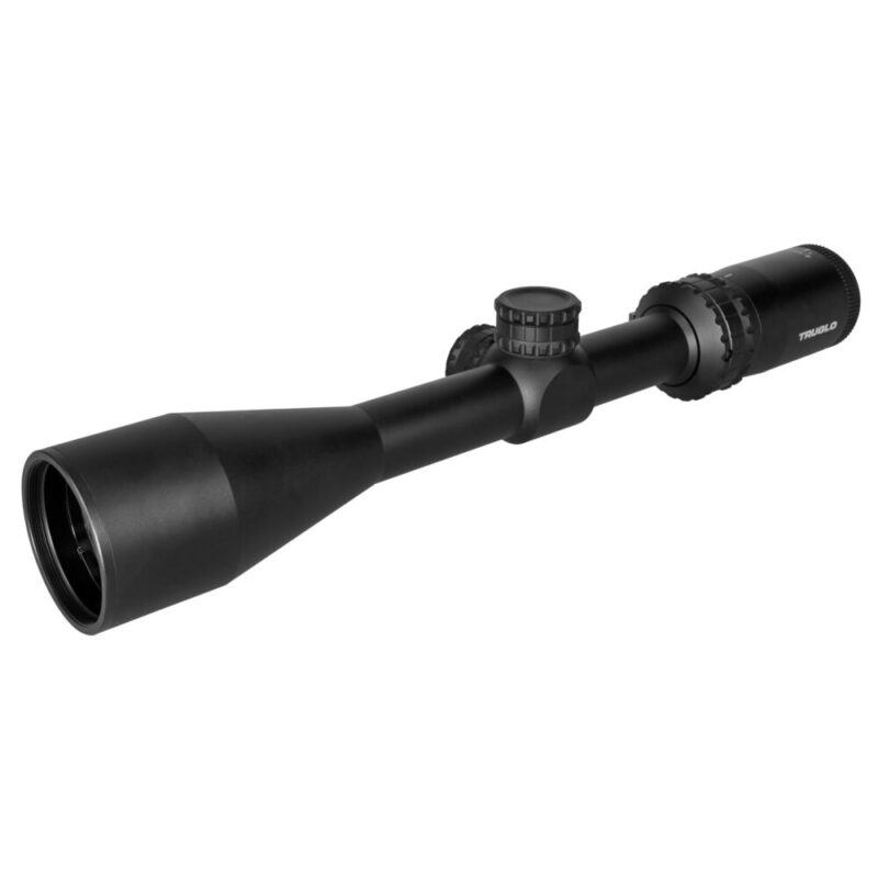 TRUGLO BUCKLINE Rifle Scope 4-12X Magnification 42mm Objective 1″ Main Tube Black