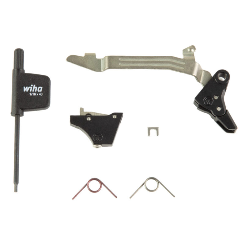 Timney Triggers Alpha Competition Pivot Trigger Fits GLOCK Generation 3/4 NP3 Coated Black