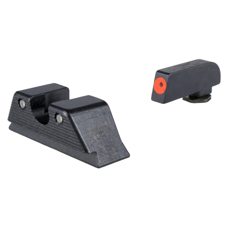 Trijicon HD XR Tritium Night Sight Set Green Tritium with Orange Outline Front