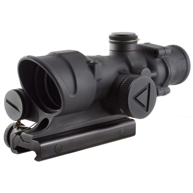 Trijicon ACOG Rifle Scope 4X32 LED Includes TA51 Flat Top Adapter Red Crosshair .223 Ballistic Reticle