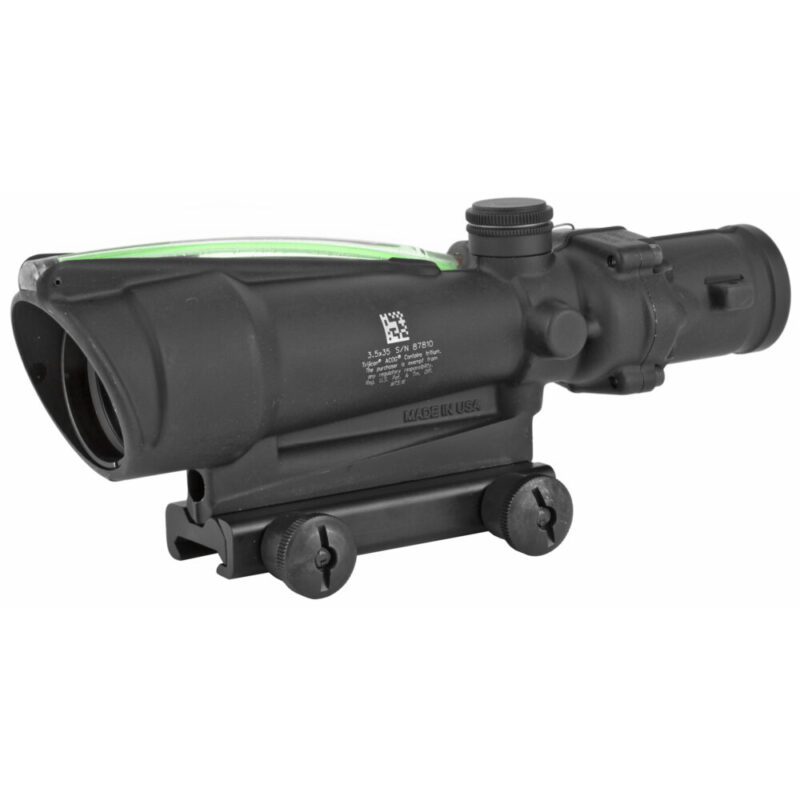 Trijicon ACOG 3.5×35 With TA51 Mount Green Chevron BAC .223 Flattop Reticle