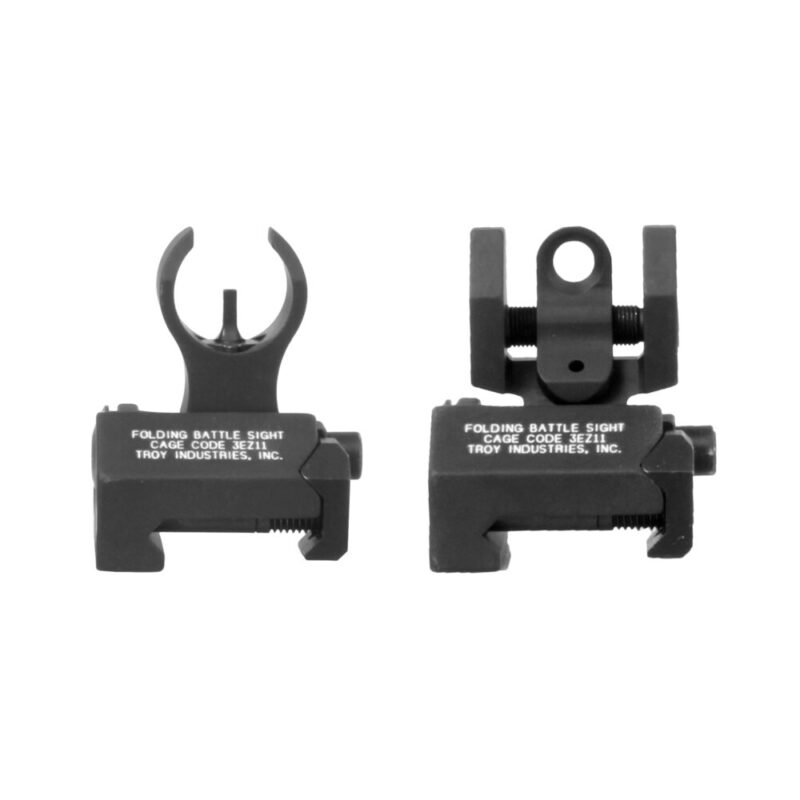 TROY Industries BattleSight Micro Front and Rear Sight Black Finish