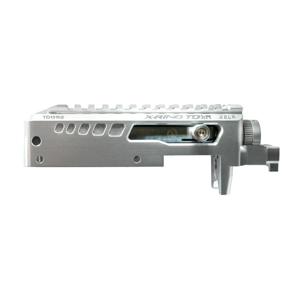 TacSol X-Ring VR Gen 2 Takedown Receiver Semi-automatic 22 LR Silver