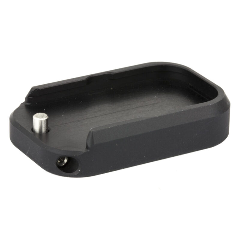 Taran Tactical Innovation Base Pad Fits Glock +0 9/40 Double Stack Black Finish