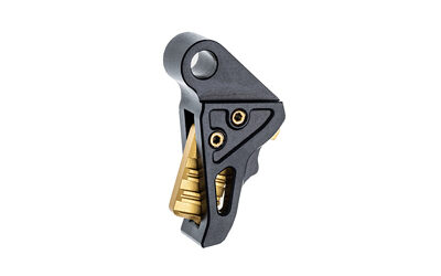 Tyrant CNC I.T.T.S. Trigger Shoe Black with Gold Safety Blade