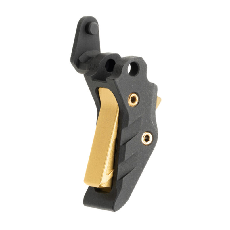 Tyrant CNC Intellifire Trigger Shoe Only Fits Sig Sauer P365 Black Body with Gold Safety Blade