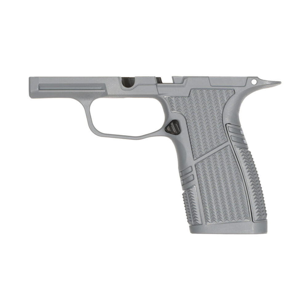 Tyrant CNC Grip Module Snub Nose Fits Sig Sauer P365/X/XL Gray