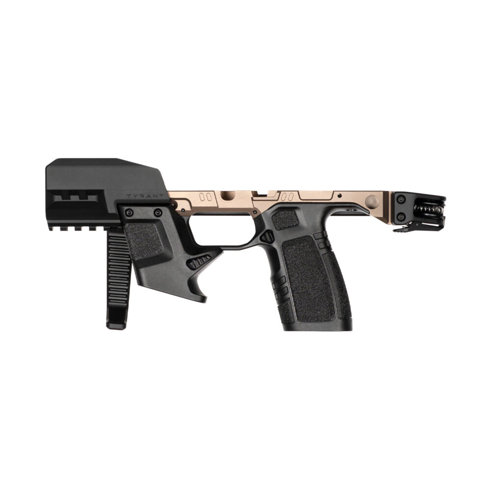 Tyrant CNC TWS Braced Chassis Fits Sig P365 FCU and Slide Bronze