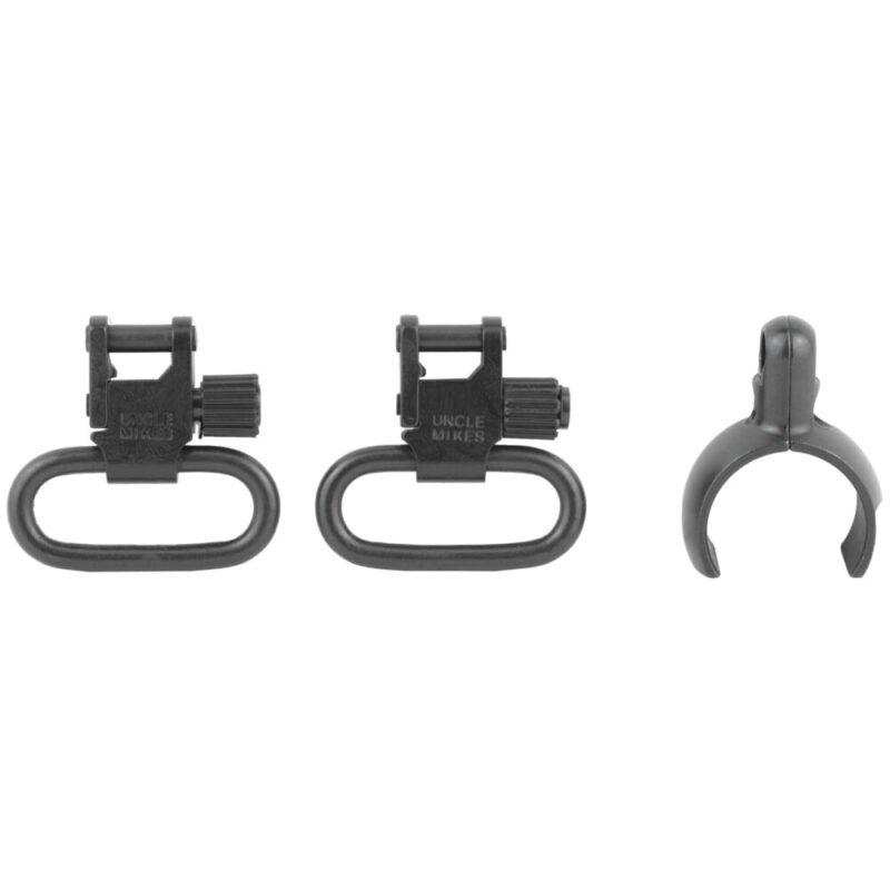 Uncle Mike’s QD 115 SG-2 Swivel 1″ Fits Most 12GA .800″ – .850″ Black