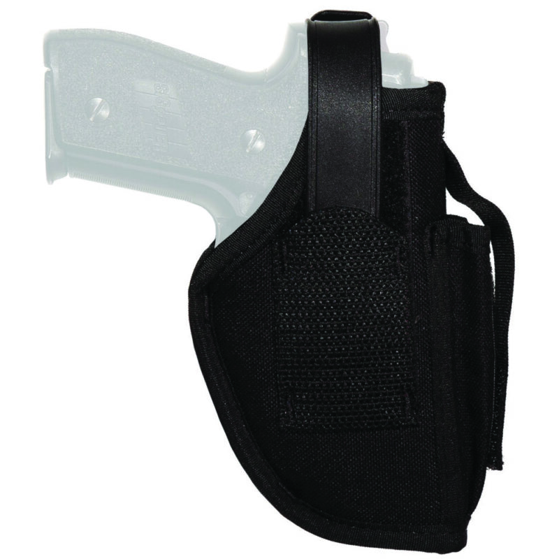 Uncle Mike’s Cordura Hip Holster With Pouch Size 16 Black
