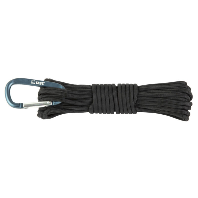 UST – Ultimate Survival Technologies Para 550 Utility Cord 30 Foot 100% Nylon Black