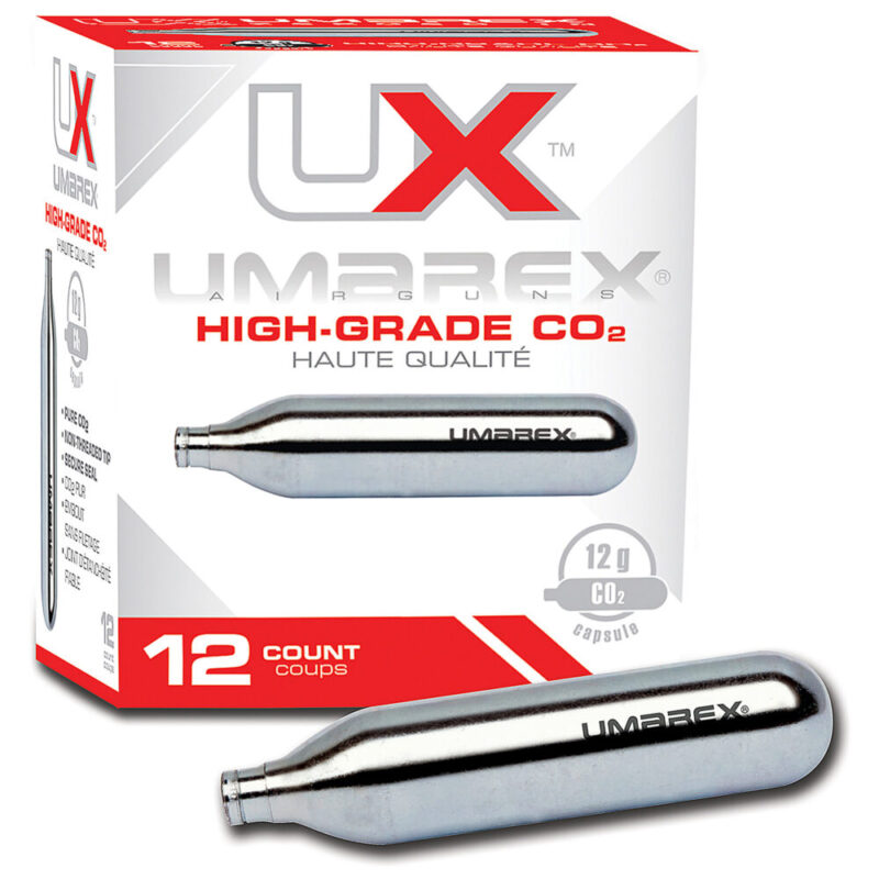 Umarex Walther 12 gram CO2 Capsules 12 Pack
