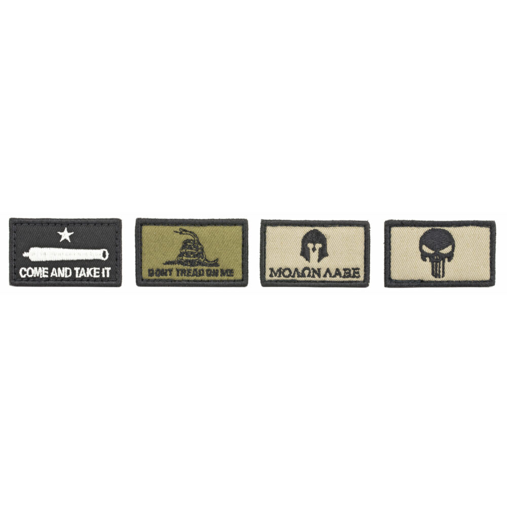 Walker’s Patriot Flag Patch Kit Includes 4 Assorted Patches