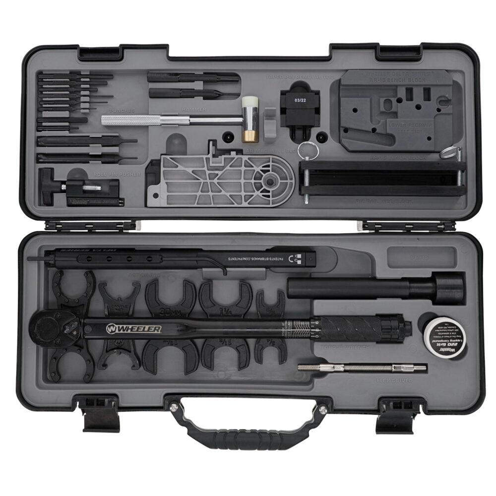Wheeler Delta Series Pro Ultimate AR15 Armorer’s Kit 28 Piece Black